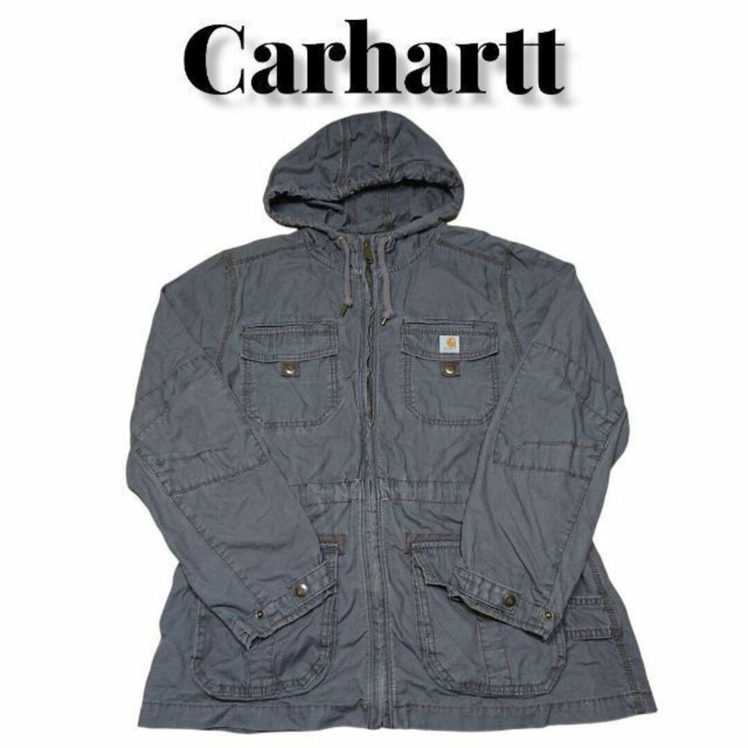 Carhartt ミリタリージャケット パーカー カーハート約55cm肩幅