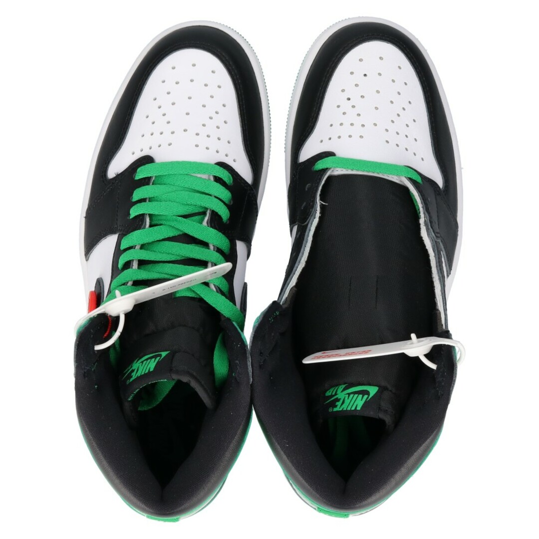 NIKE ナイキ AIR JORDAN 1 HI Black and Lucky Green DZ5485-031 エアジョーダン 1ハイ ハイカットスニーカー ブラック/グリーン