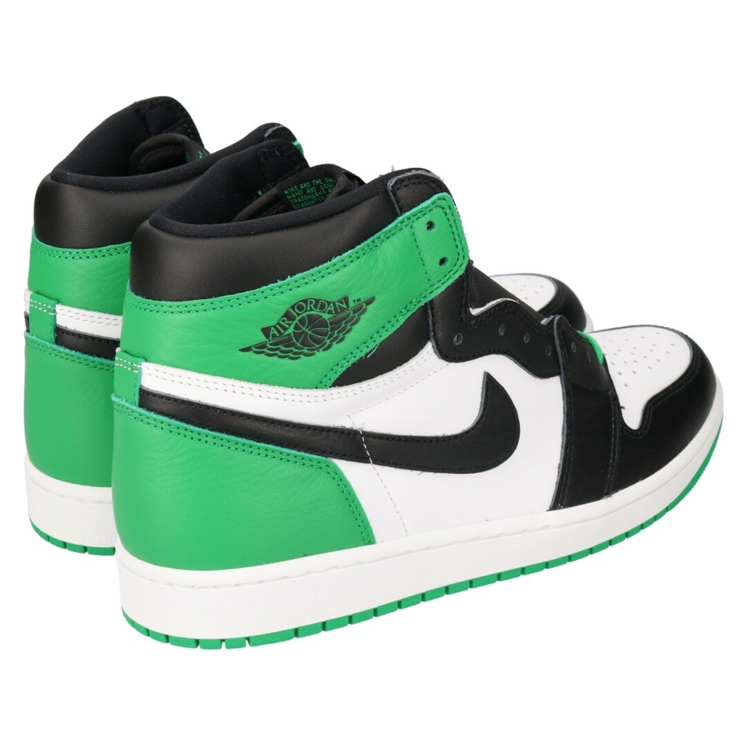 NIKE ナイキ AIR JORDAN 1 HI Black and Lucky Green DZ5485-031 エアジョーダン 1ハイ ハイカットスニーカー ブラック/グリーン