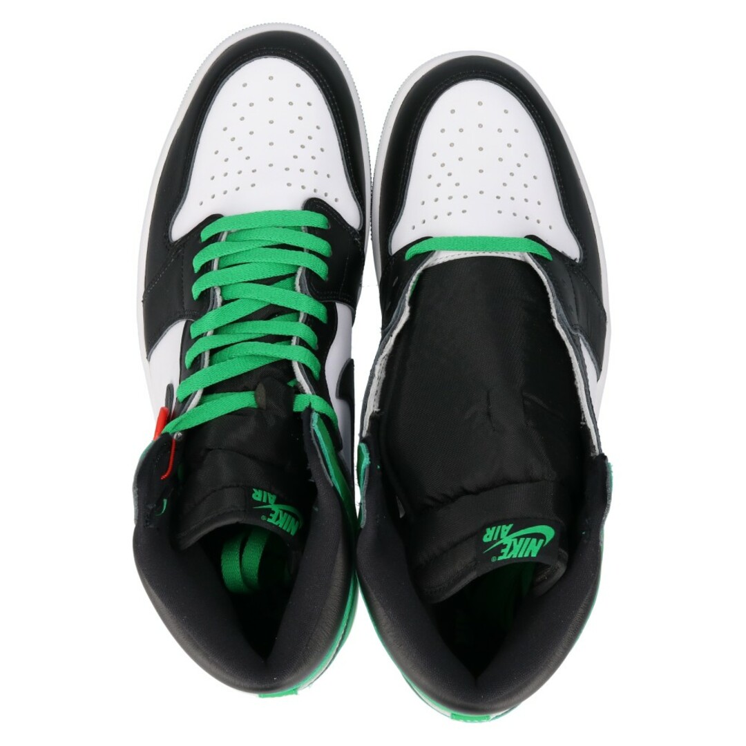 NIKE ナイキ AIR JORDAN 1 HI Black and Lucky Green DZ5485-031 エアジョーダン 1ハイ ハイカットスニーカー ブラック/グリーン