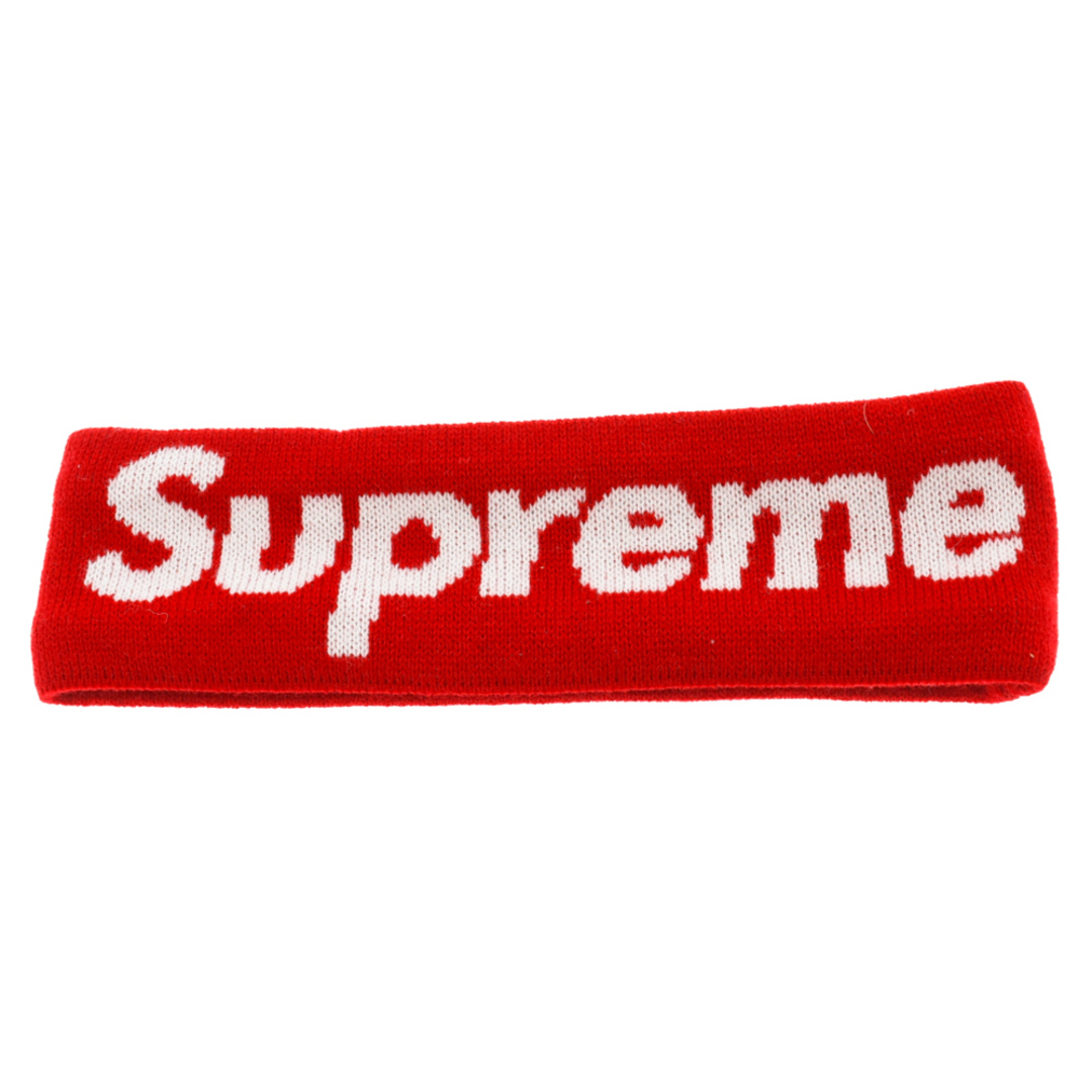 supreme RED New Era Big Logo Headband