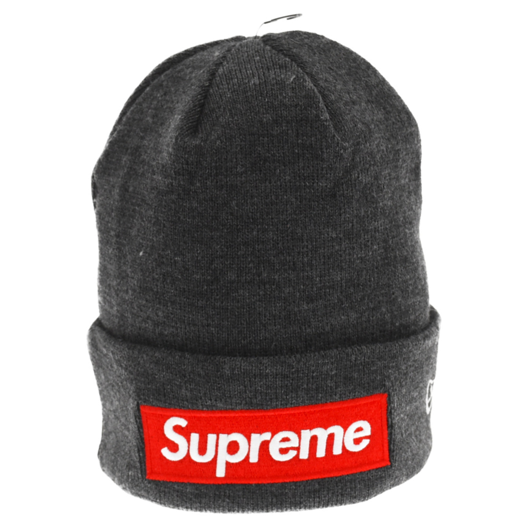 Supreme box logo beanie black grey