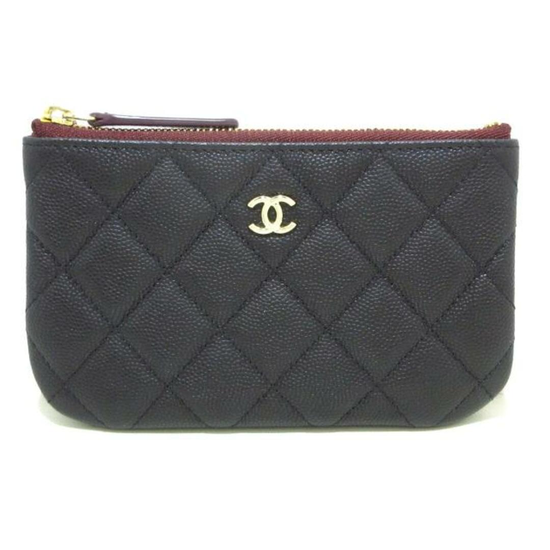 CHANEL(シャネル)のCHANEL(シャネル) ポーチ美品  - A82365 黒 レディースのファッション小物(ポーチ)の商品写真