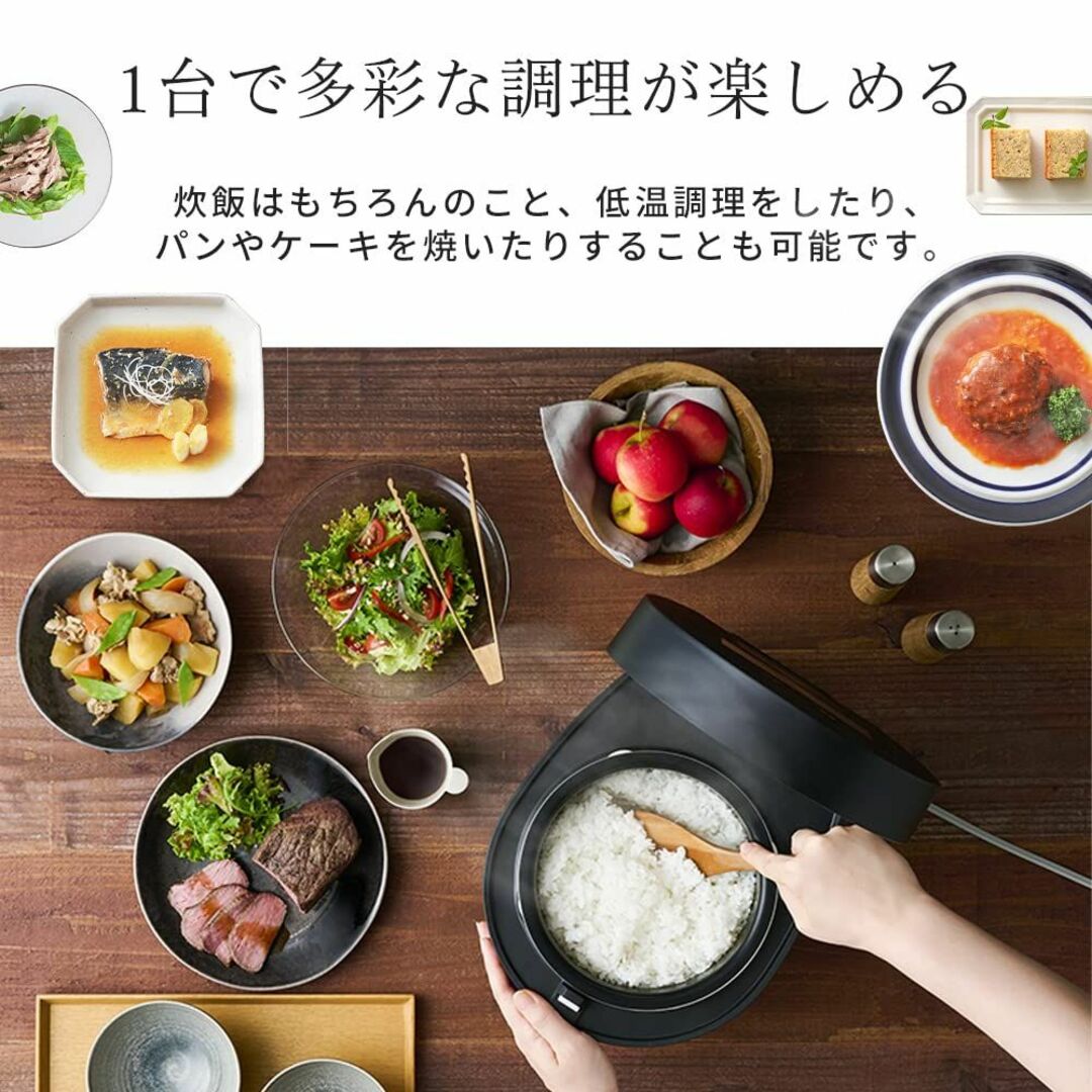 色: ピスタチオ】アイリスオーヤマ IH炊飯器 5.5合 IH式 デザインタイ