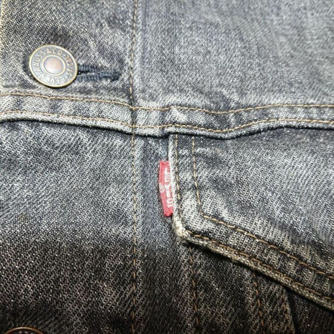 Levi's - 90s Levis ブラック デニムジャケット 古着 リーバイス Levi's - 90s Levis ブラック デニムジャケット 古着 リーバイス