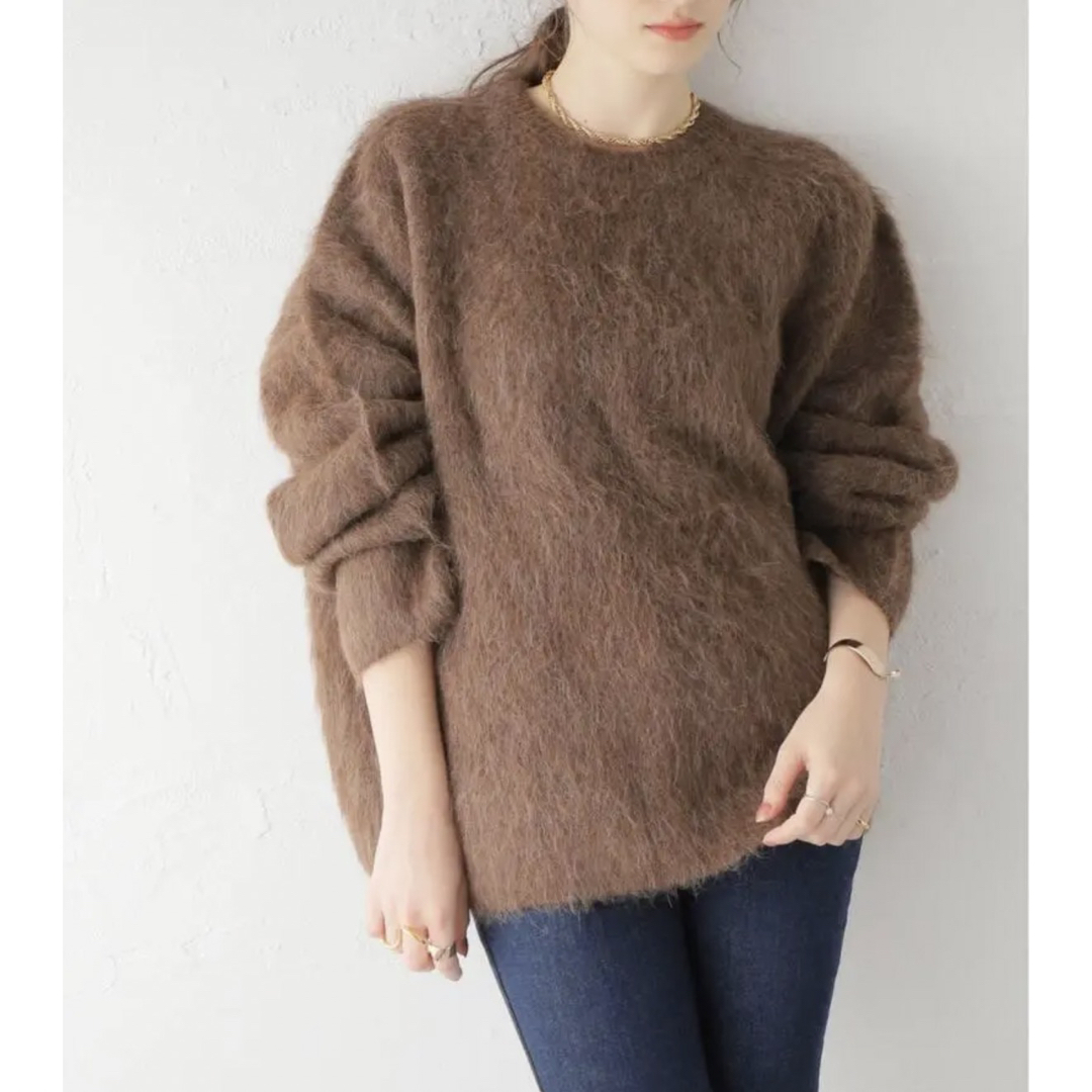DEUXIEME CLASSE - トーテム toteme boxy ニット ブラウンの通販 by