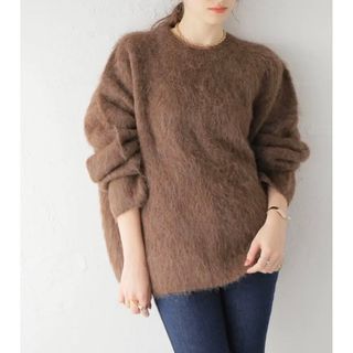 DEUXIEME CLASSE - トーテム toteme boxy ニット ブラウンの通販 by