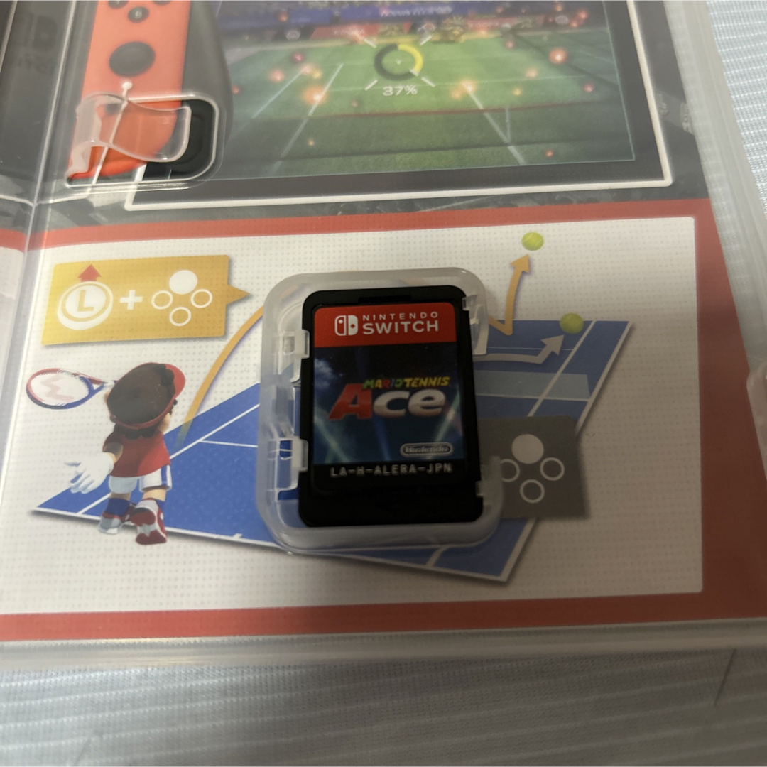 マリオテニス エース Switch エンタメ/ホビーのゲームソフト/ゲーム機本体(家庭用ゲームソフト)の商品写真