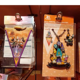ディズニー ハロウィン バッグチャーム エコバッグ ディズニー40周年