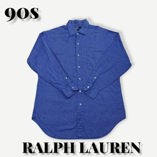 ポロラルフローレン(POLO RALPH LAUREN)の90s POLO RALPH LAURENボタンシャツ古着ポロラルフローレン40(シャツ)