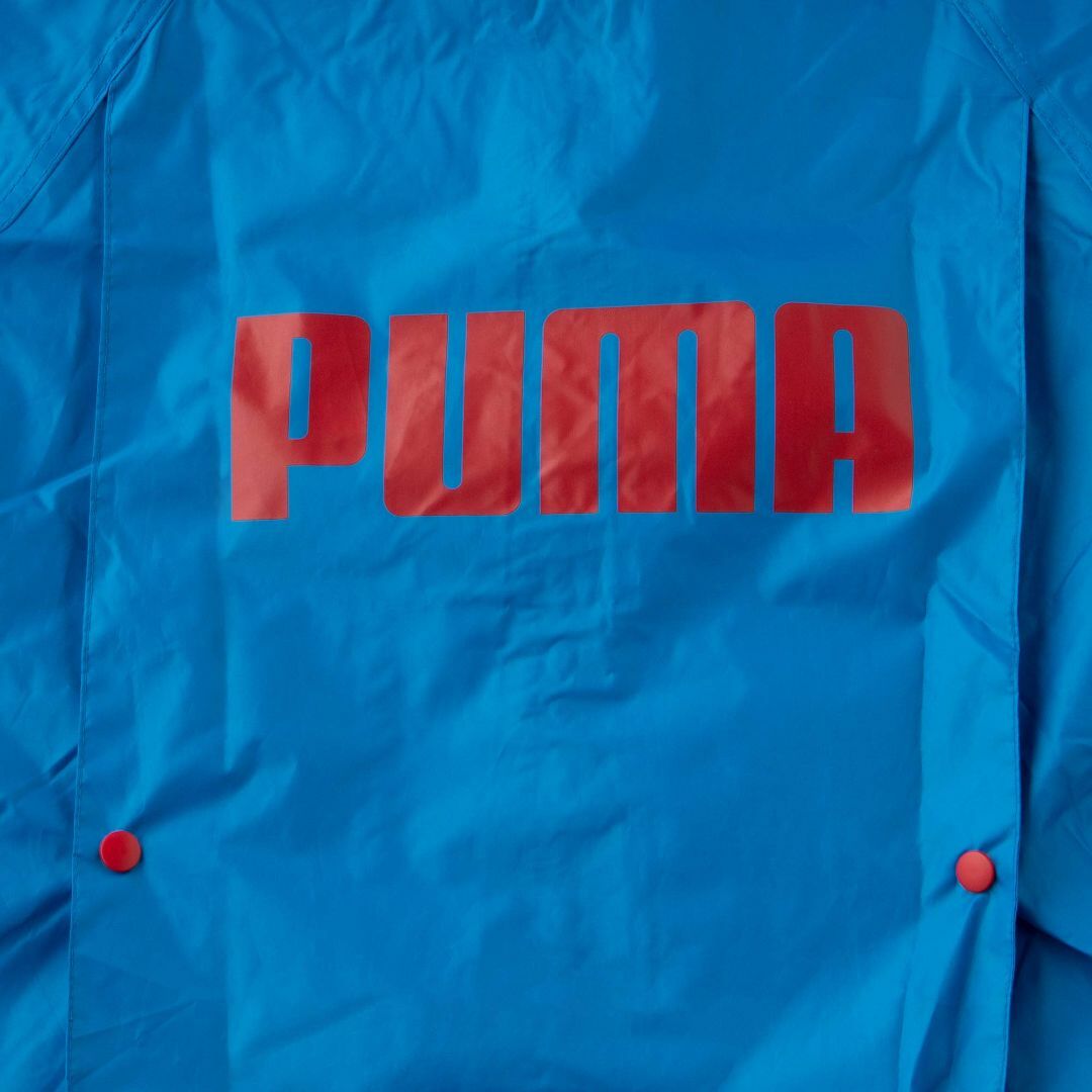 PUMA(プーマ) レインコート ブルー バックロゴプリント 130 リュック&