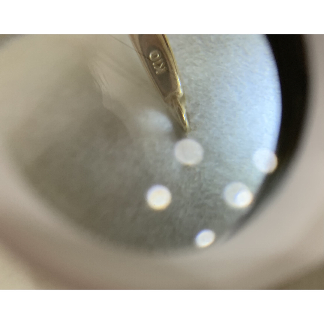 TSUTSUMI(ツツミ)のツツミ　ホワイトトパーズ　K10  イヤーカフ　片耳 レディースのアクセサリー(ピアス)の商品写真