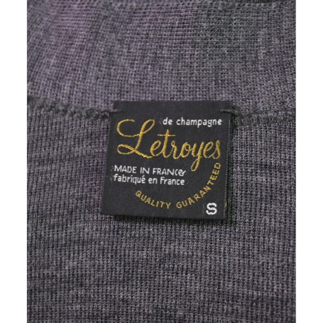 Letroyes(ルトロワ)のLetroyes ルトロワ カーディガン S グレー 【古着】【中古】 メンズのトップス(カーディガン)の商品写真