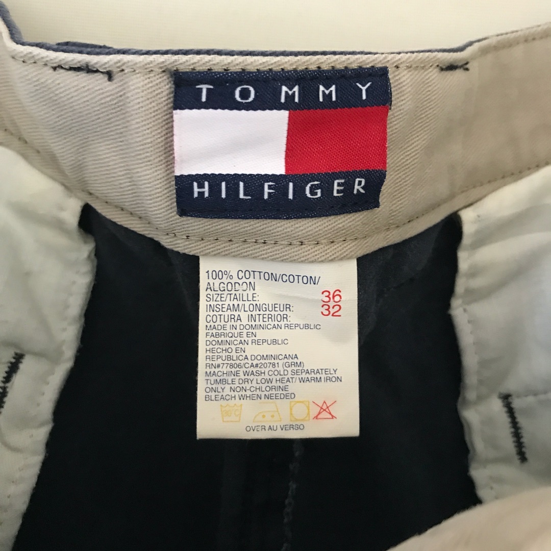 TOMMY HILFIGER(トミーヒルフィガー)のトミーヒルフィガー★2インタック チノトラウザー★クラシック★w36/92cm メンズのパンツ(チノパン)の商品写真