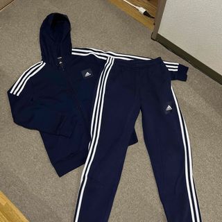 アディダス(adidas)のadidas  ジャージ上下パーカー３点セット　160(ジャケット/上着)