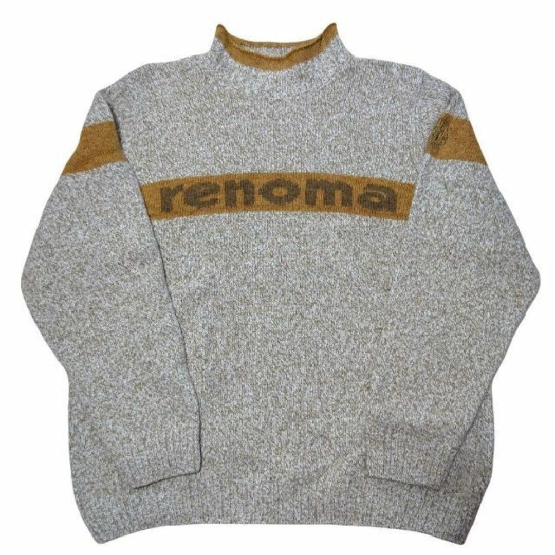 RENOMA(レノマ)のイタリア製 renoma アンゴラ混 ニットセーター レノマ ロールネック メンズのトップス(ニット/セーター)の商品写真