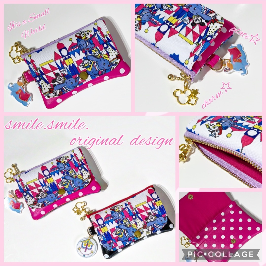 ♡ It's a small world! ♡ミニウォレット♡piの通販 by smile ...