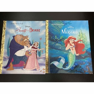 ディズニー(Disney)の英語リトルマーメイド　美女と野獣(洋書)