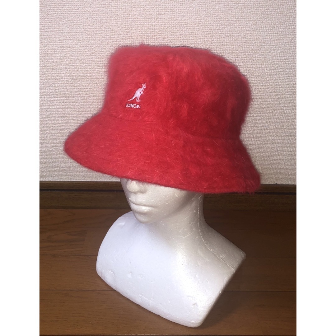 S 新品 KANGOL Furgora Casual ファー ハット ピンク