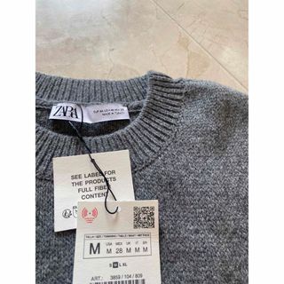 ZARA ウールブレンド ニットベスト カットアウト moussy Liten