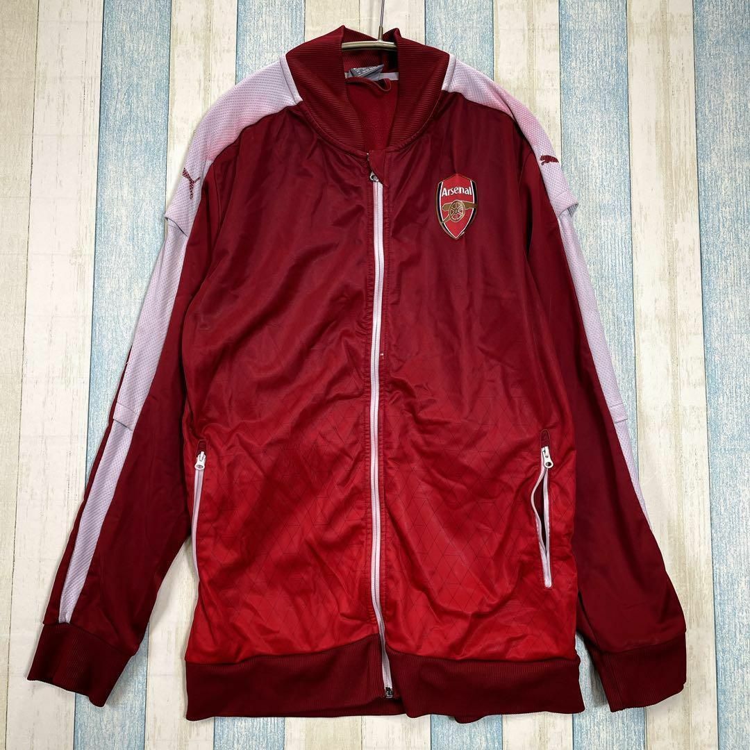 PUMA - アーセナル プーマPUMA トラックジャケット ジャージ 赤レッド