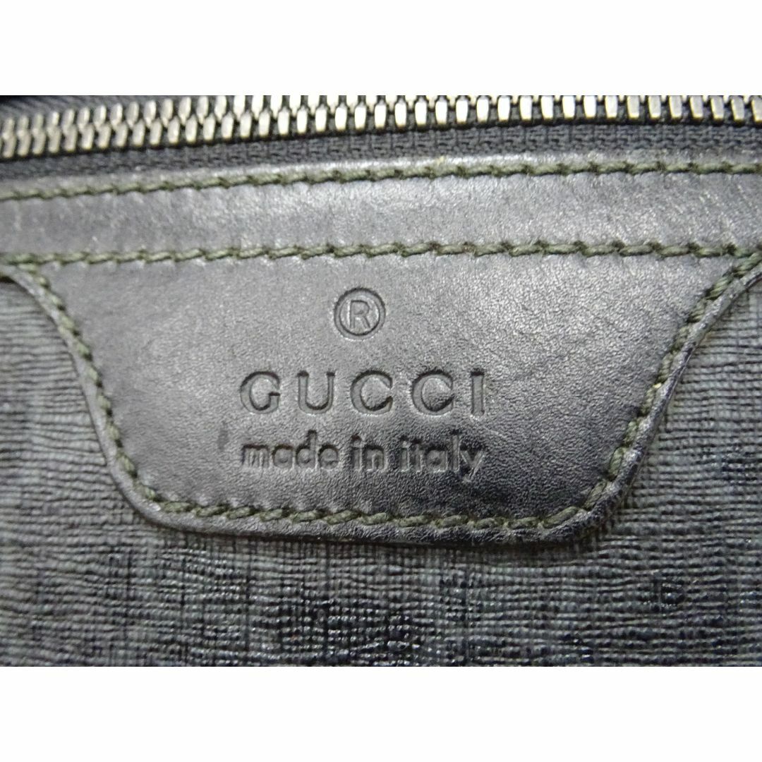 Gucci(グッチ)のK水009/ グッチ PVC レザー ショルダーバッグ GGスプリーム メンズのバッグ(ショルダーバッグ)の商品写真