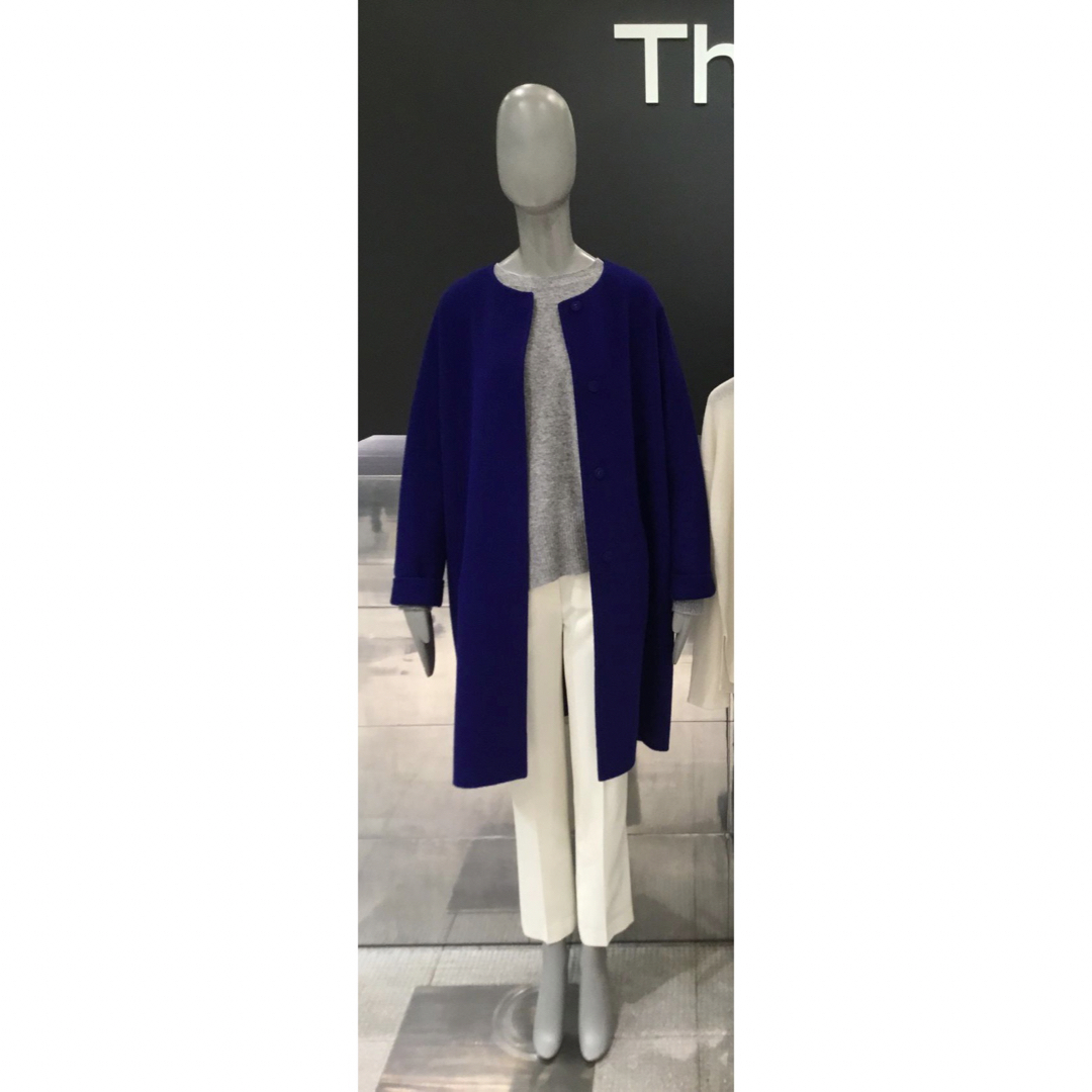 Theory 18aw ノーカラーコート 2