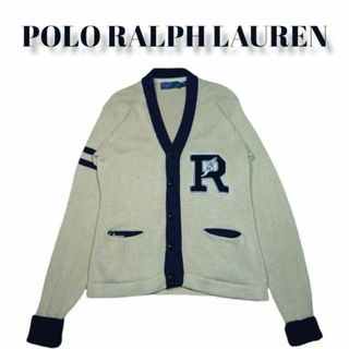 ポロラルフローレン(POLO RALPH LAUREN)のPOLO RALPH LAUREN レタードカーディガン ポロラルフローレン(カーディガン)