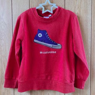 コンバース(CONVERSE)のconverseコラボ　120センチ　トレーナー(Tシャツ/カットソー)