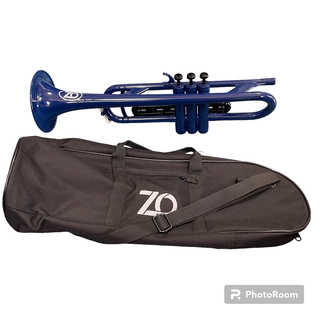 【超希少品】ZO  ゼット・オー　トランペット プラスチック管楽器　ブルー　青(トランペット)