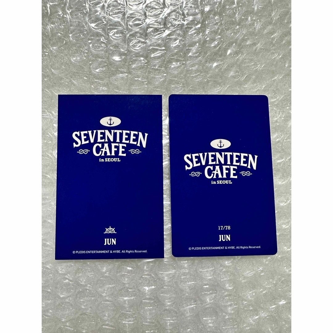 seventeen セブチカフェ　ソウル　CAFE in SEOUL 　未開封