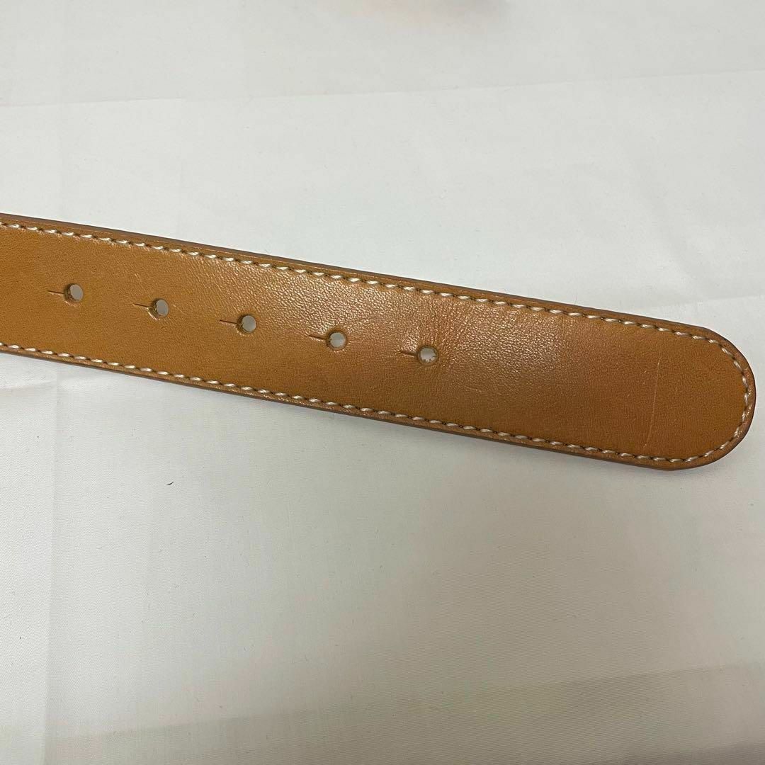 伝説の天才デザイナー!!TOKIO KUMAGAI レザーベルト キャメル 美品