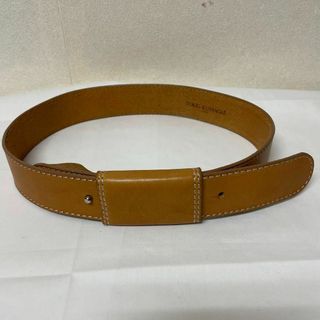 伝説の天才デザイナー!!TOKIO KUMAGAI レザーベルト キャメル 美品