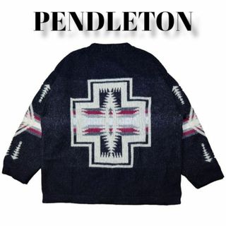 ペンドルトン(PENDLETON)のPENDLETON ネイティブ柄 ニットセーター バックプリント ペンドルトン(ニット/セーター)