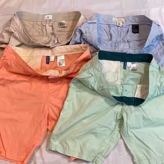 エイチアンドエム(H&M)の美品H&Mショートパンツ短パンXLハーフパンツ4枚セットまとめ売りお得(ショートパンツ)