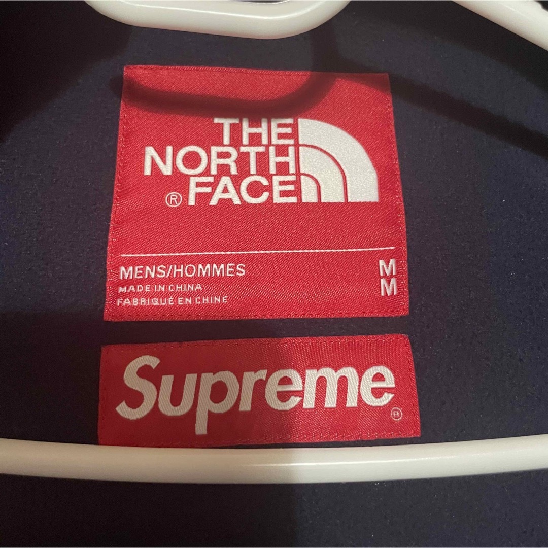 Supreme Thenorthface Fleece jaket denim