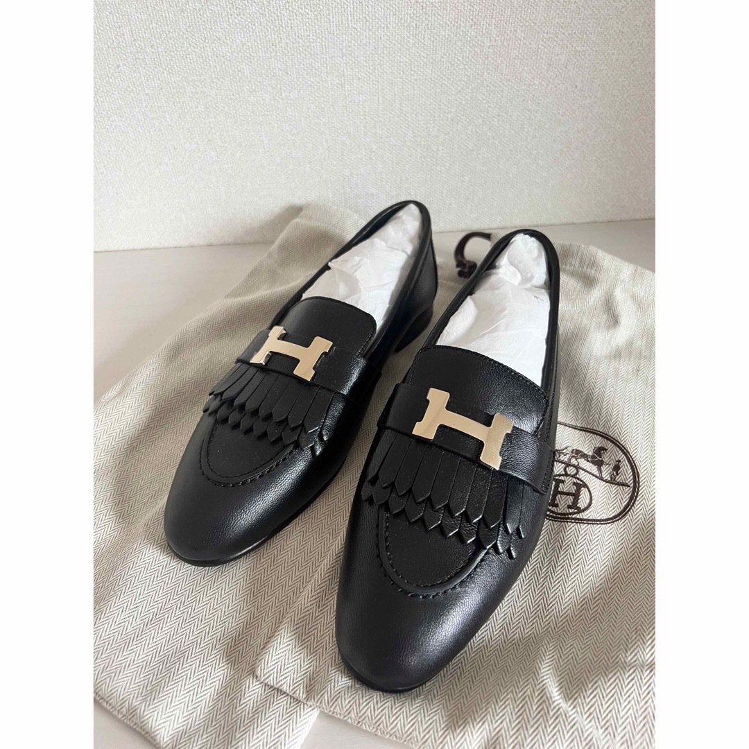 HERMES エルメス モカシン ロワイヤル 35 - 靴 HERMES エルメス モカシン ロワイヤル 35 - 靴