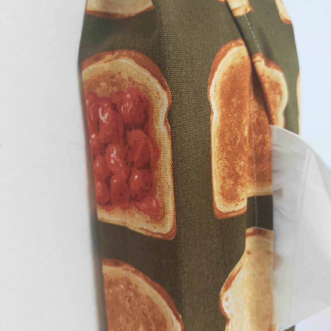 トースト☆  ボックスティッシュカバー(壁掛け) ハンドメイド ハンドメイドのインテリア/家具(インテリア雑貨)の商品写真