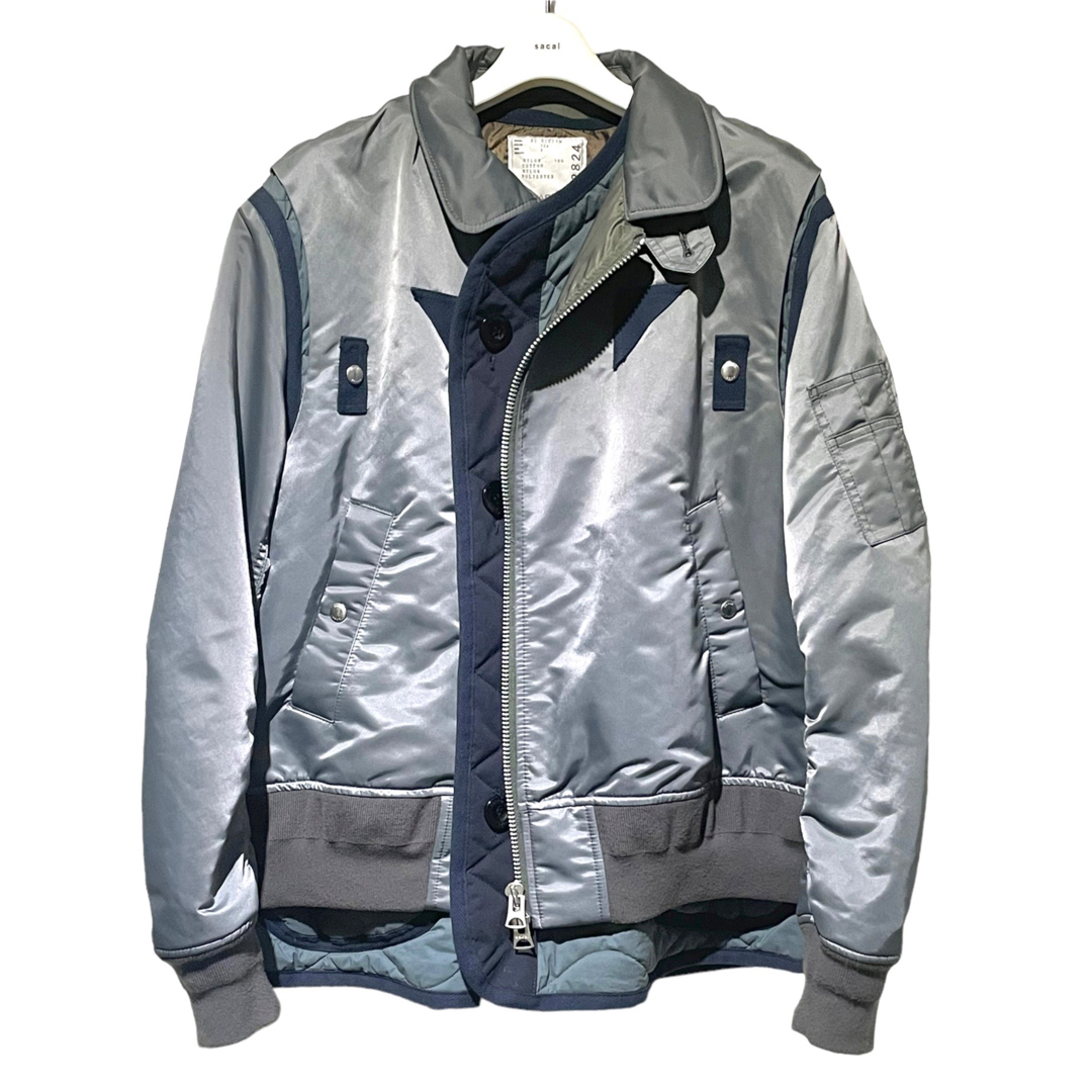 22aw sacai サカイ Nylon Twill Mix Blouson 22aw sacai サカイ Nylon Twill Mix Blouson