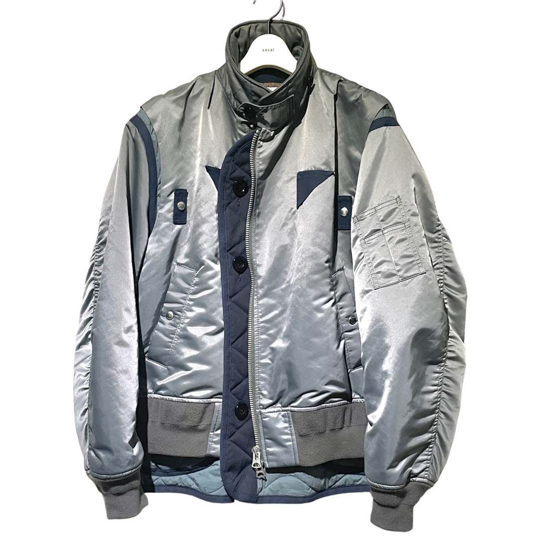 sacai(サカイ)の22aw sacai サカイ Nylon Twill Mix Blouson メンズのジャケット/アウター(ブルゾン)の商品写真