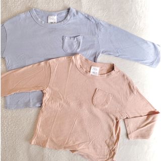 ザラ(ZARA)のZARA ロンT 2枚セット　92cm(Tシャツ/カットソー)