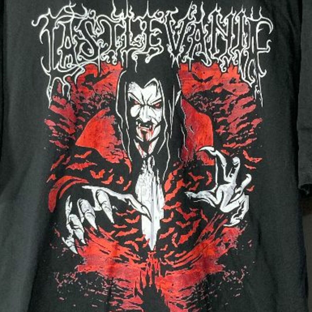 悪魔城ドラキュラTシャツ 3XL 即購入OK メンズのトップス(Tシャツ/カットソー(半袖/袖なし))の商品写真