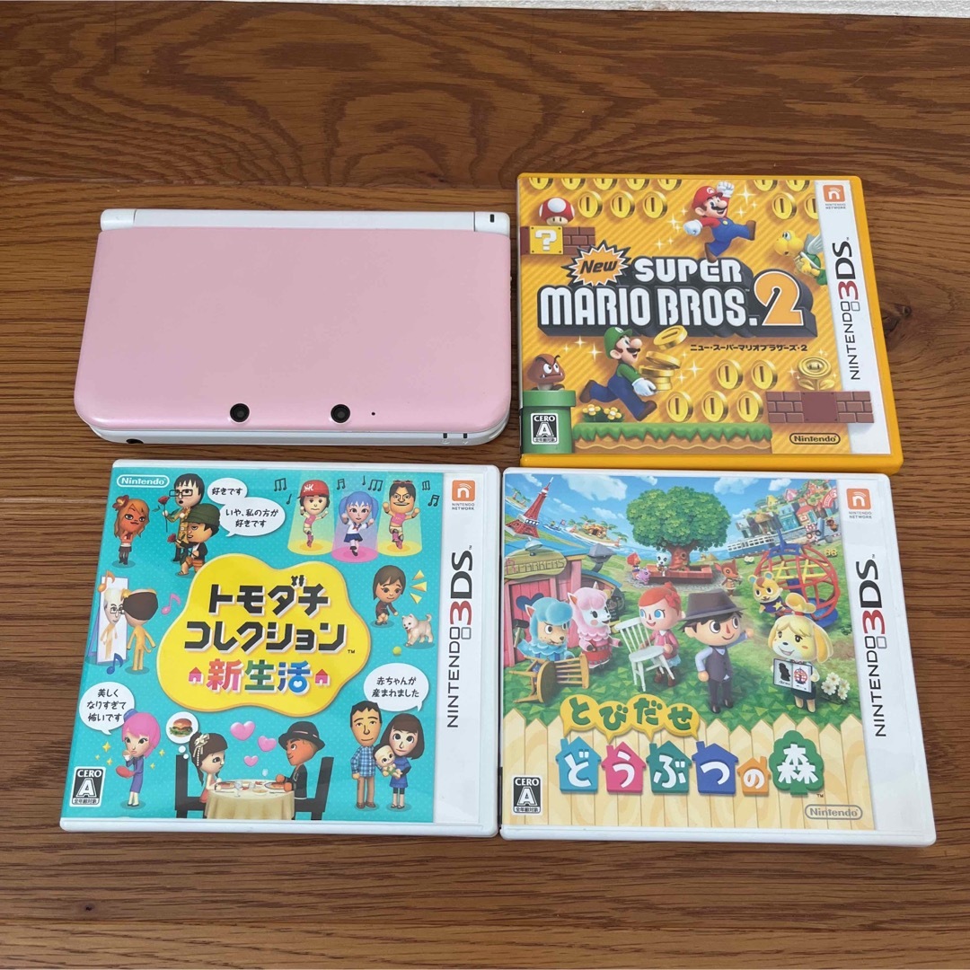 ニンテンドー3DS LL どう森 トモコレ　スーパーマリオブラザーズ2