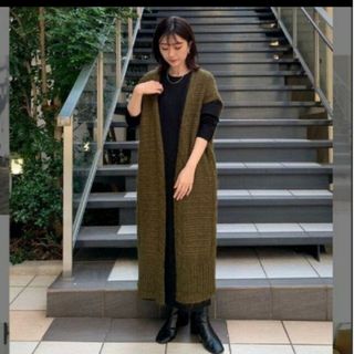 TODAYFUL ロングニットカーディガン