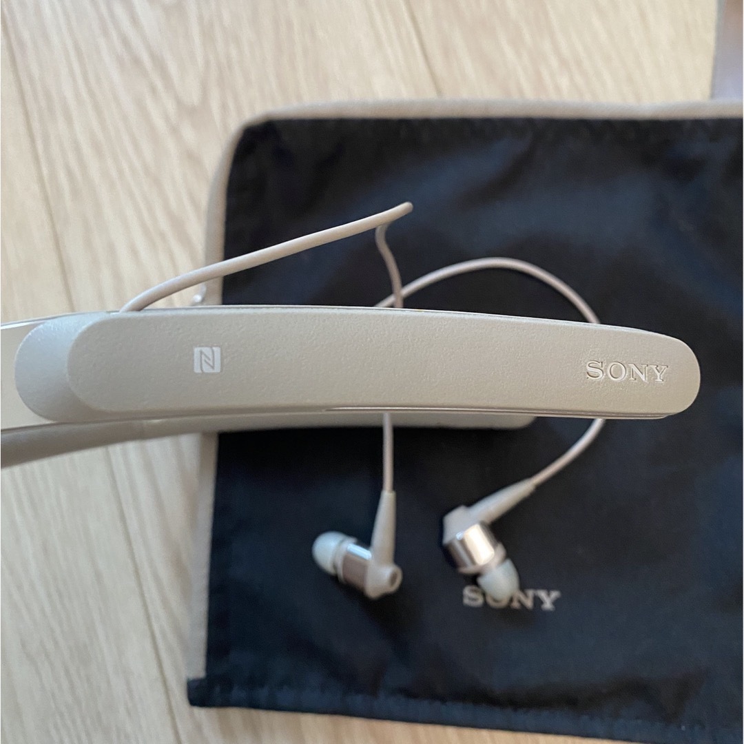 SONY SONY WIX ワイヤレスイヤホン シャンパンゴールドの通販