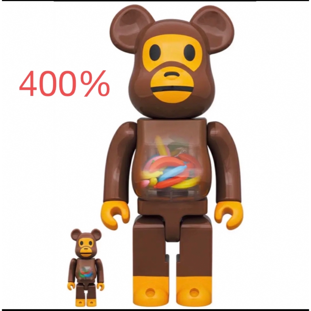 BE@RBRICK BABYMILO(R)ANDBANANA100％ & 400