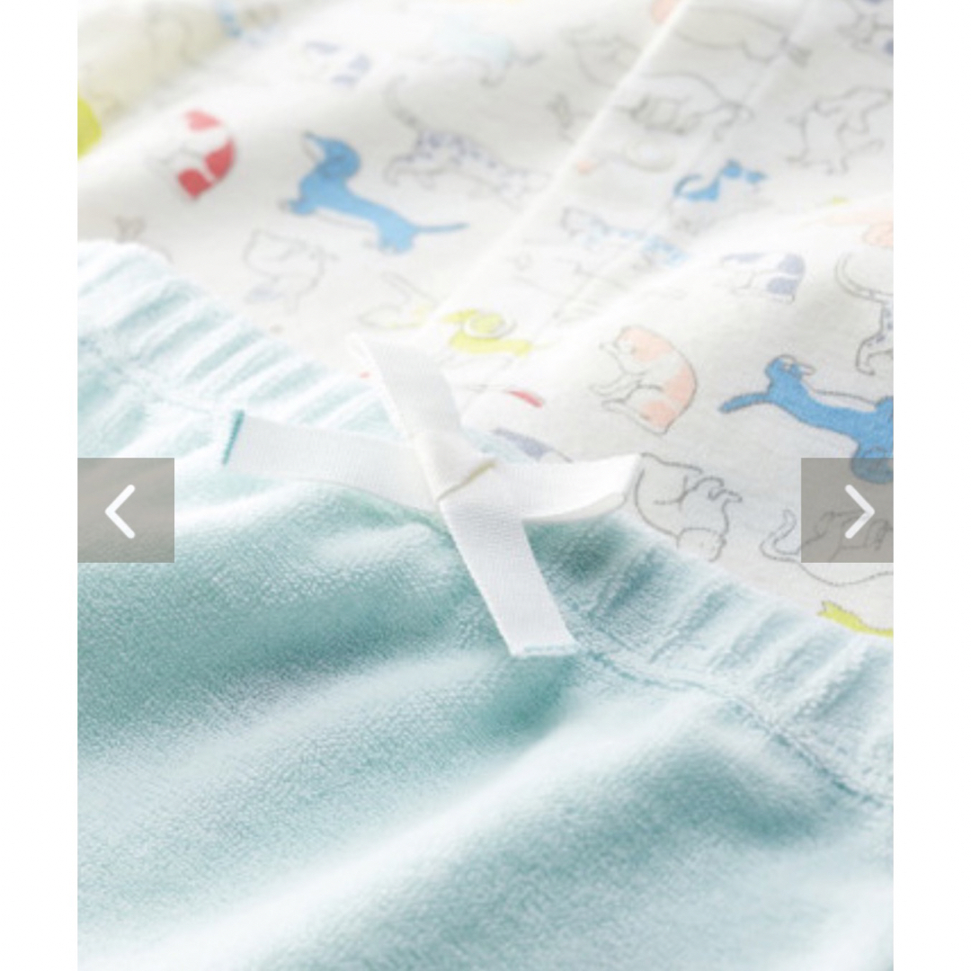 PETIT BATEAU(プチバトー)の【新品】プチバトー  2ピース　Tシャツ　ショートパンツ キッズ/ベビー/マタニティのベビー服(~85cm)(パジャマ)の商品写真