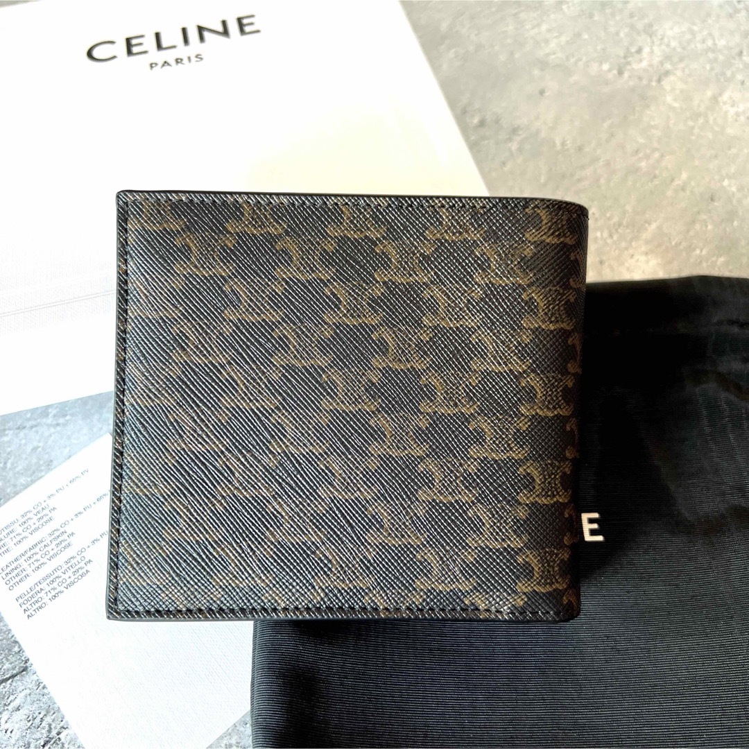 新品未使用！】CELINE 二つ折り財布-