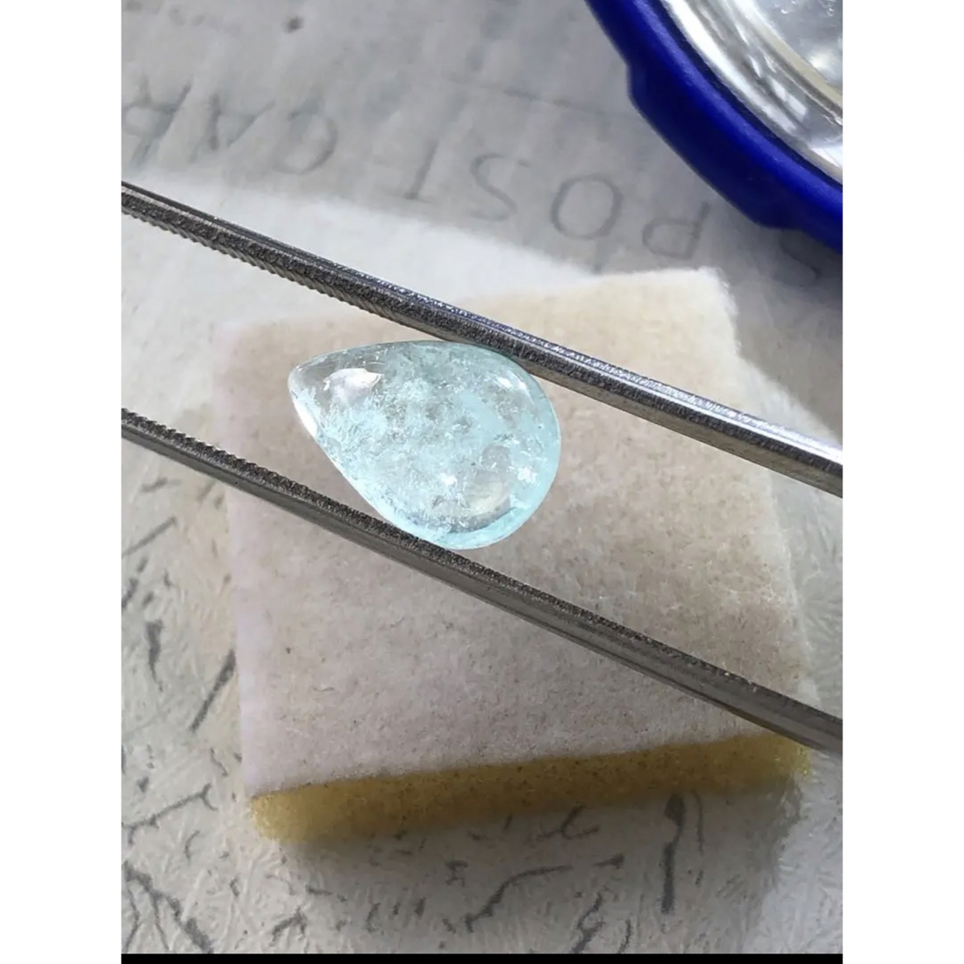 ソーティング付き 天然 パライバトルマリンルース 3.125ct