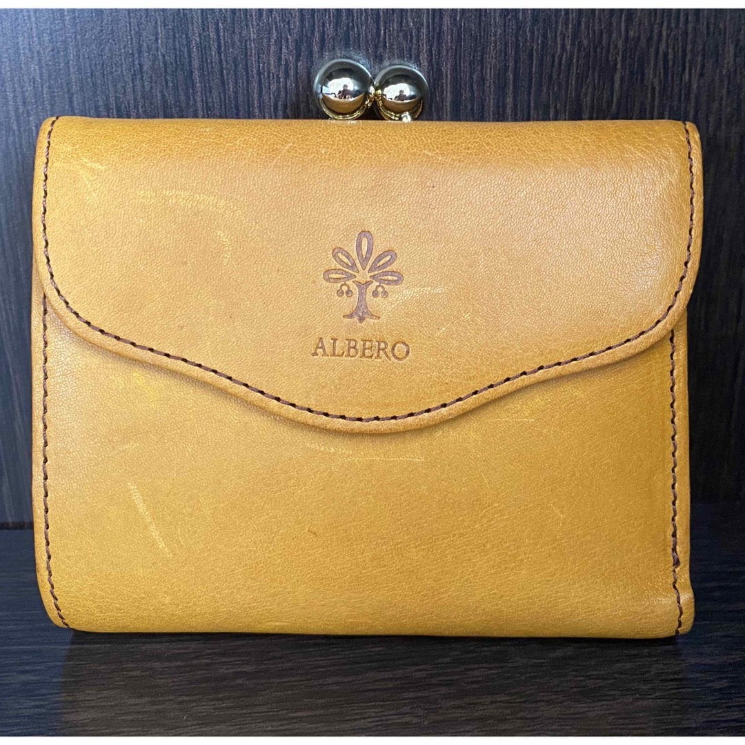 アルベロ ALBERO  二つ折り財布(箱あり)